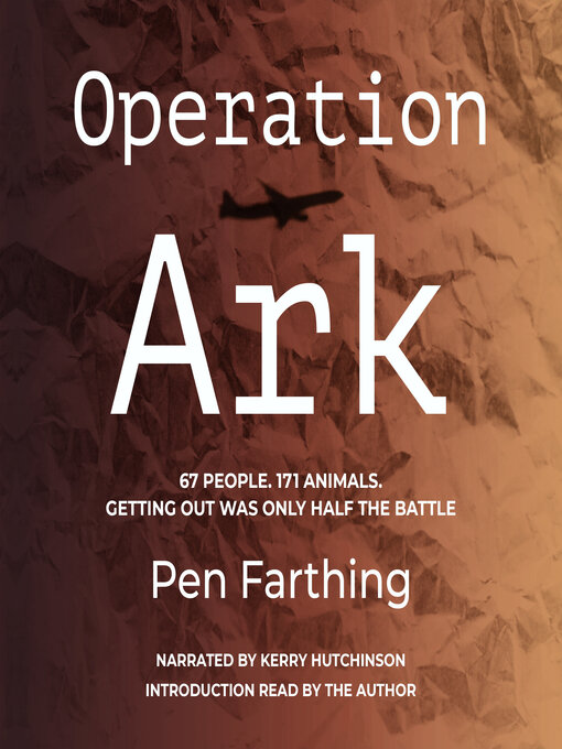 Title details for Operation Ark by Pen Farthing - Wait list